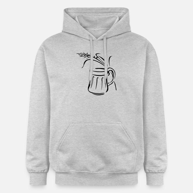 pichet ... de wicki_de - Sweat à capuche Softstyle® Gildan Unisexe - gris clair chiné