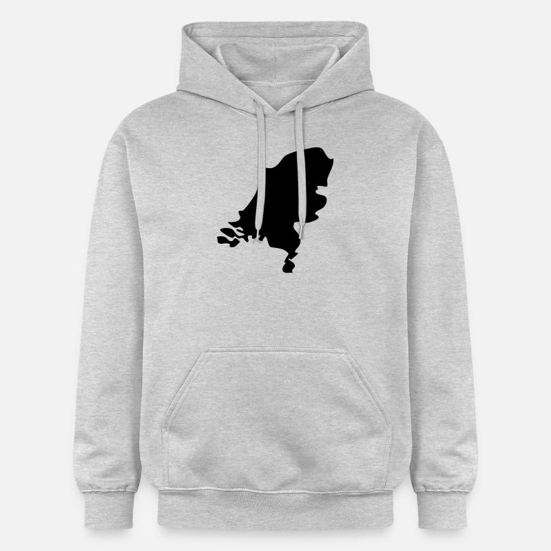 Netherlands - Sweat à capuche Softstyle® Gildan Unisexe - gris clair chiné