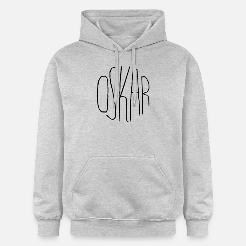 Oskar - Sweat à capuche Softstyle® Gildan Unisexe - gris clair chiné