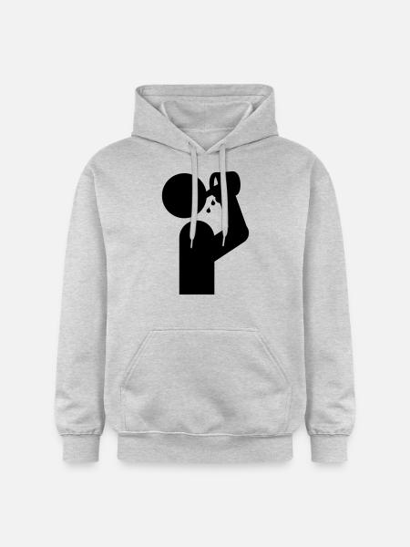 coffee - Sweat à capuche Softstyle® Gildan Unisexe - gris clair chiné