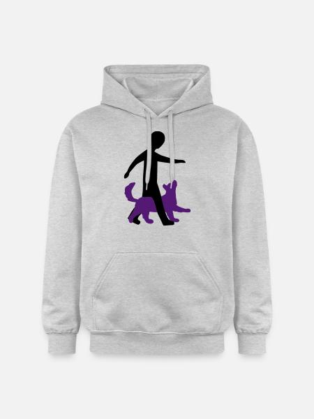 Dog Dancing 1-3 - Gildan Unisex Softstyle® Midweight Hoodie - Hellgrau meliert