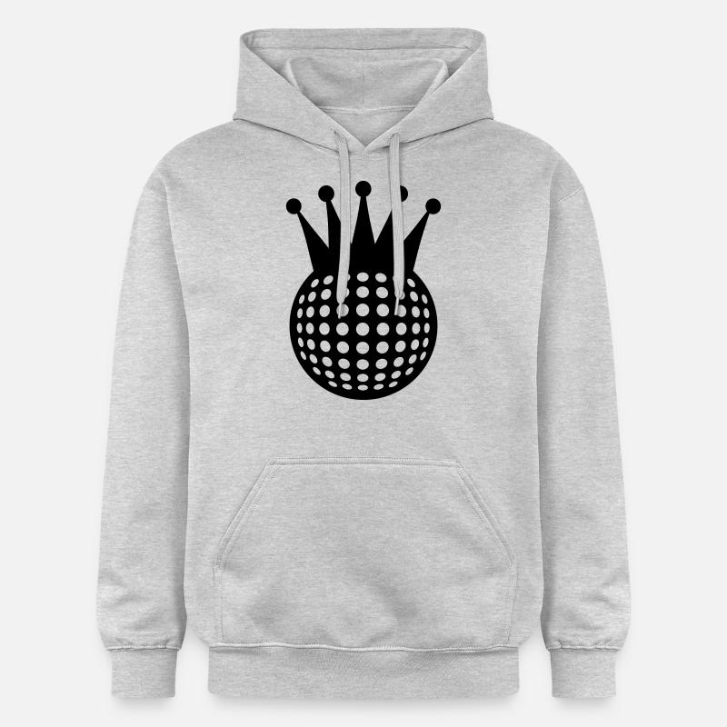 Golf King - Sweat à capuche Softstyle® Gildan Unisexe - gris clair chiné