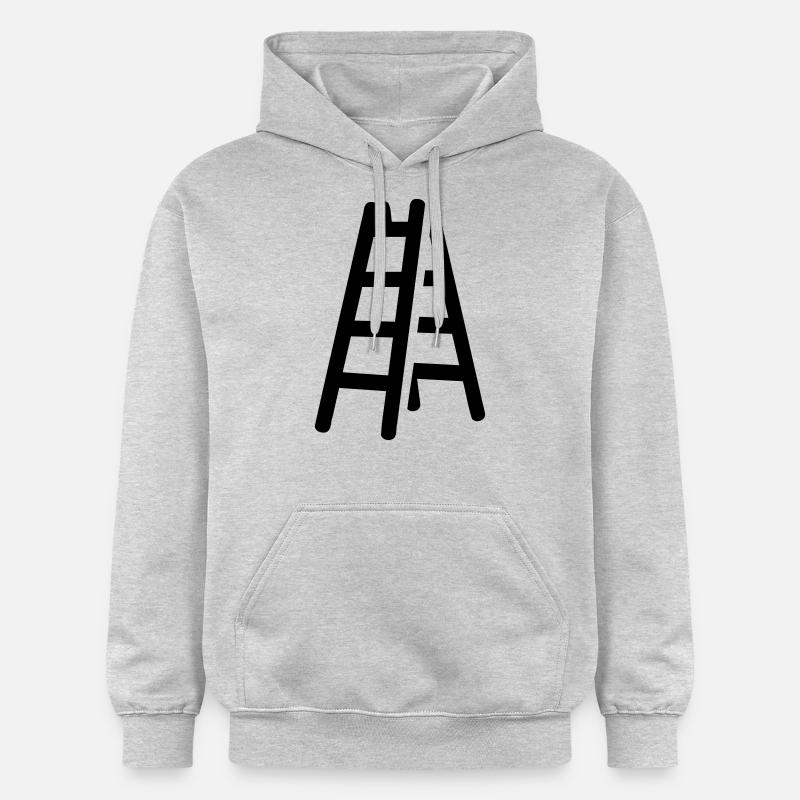Échelle - Sweat à capuche Softstyle® Gildan Unisexe - gris clair chiné
