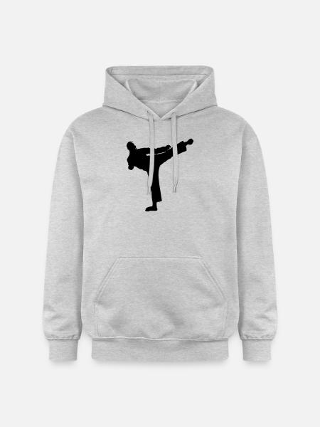 kickboxer - Gildan Unisex Softstyle® Midweight Hoodie - light heather grey