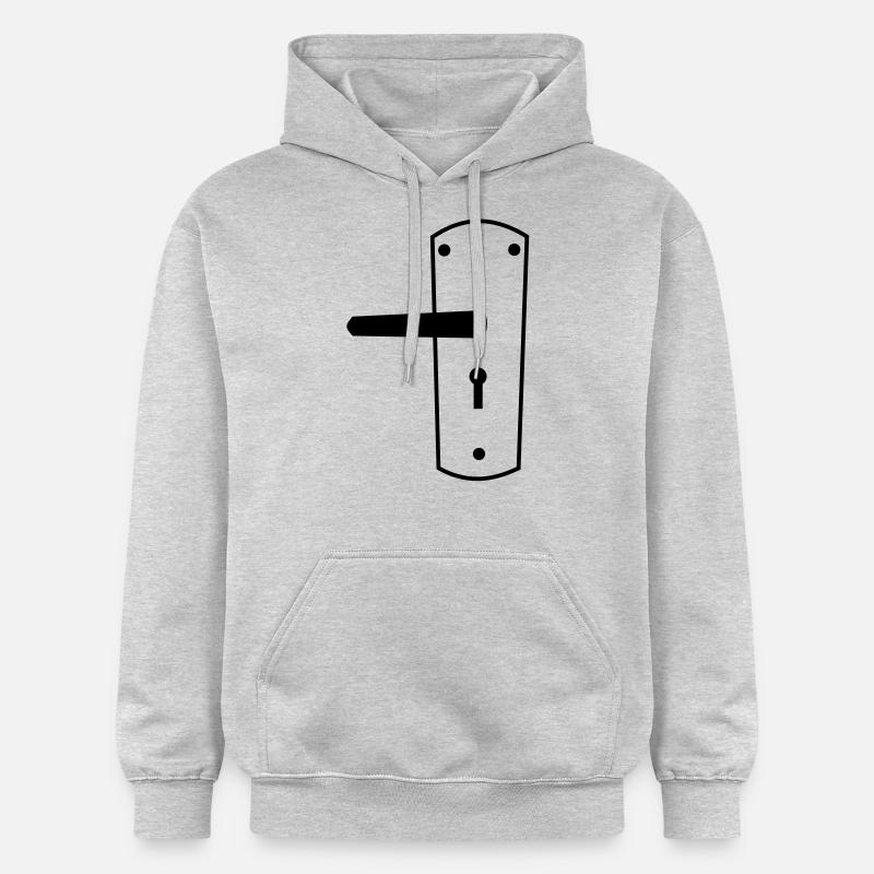 Türklinke - Gildan Unisex Softstyle® Midweight Hoodie - Hellgrau meliert