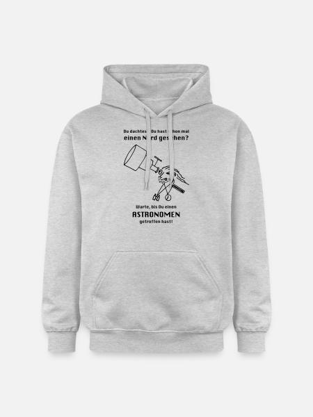 Astronome - Sweat à capuche Softstyle® Gildan Unisexe - gris clair chiné