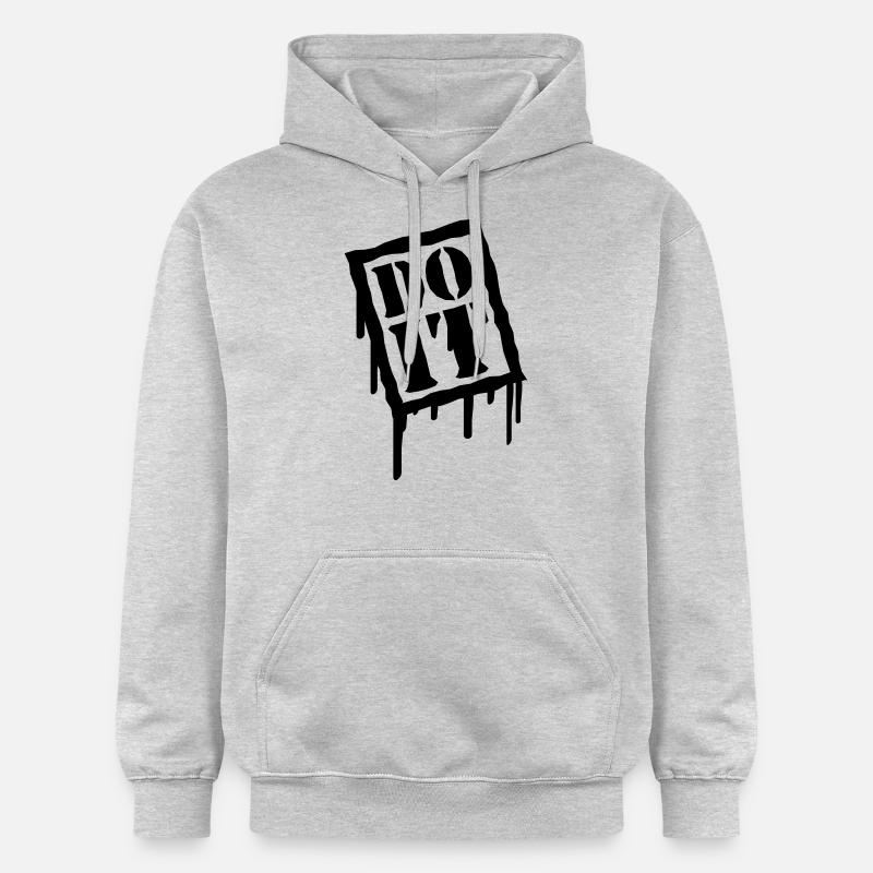 Do It - Sweat à capuche Softstyle® Gildan Unisexe - gris clair chiné