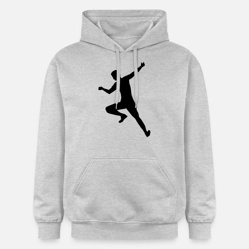 Bloc - Sweat à capuche Softstyle® Gildan Unisexe - gris clair chiné