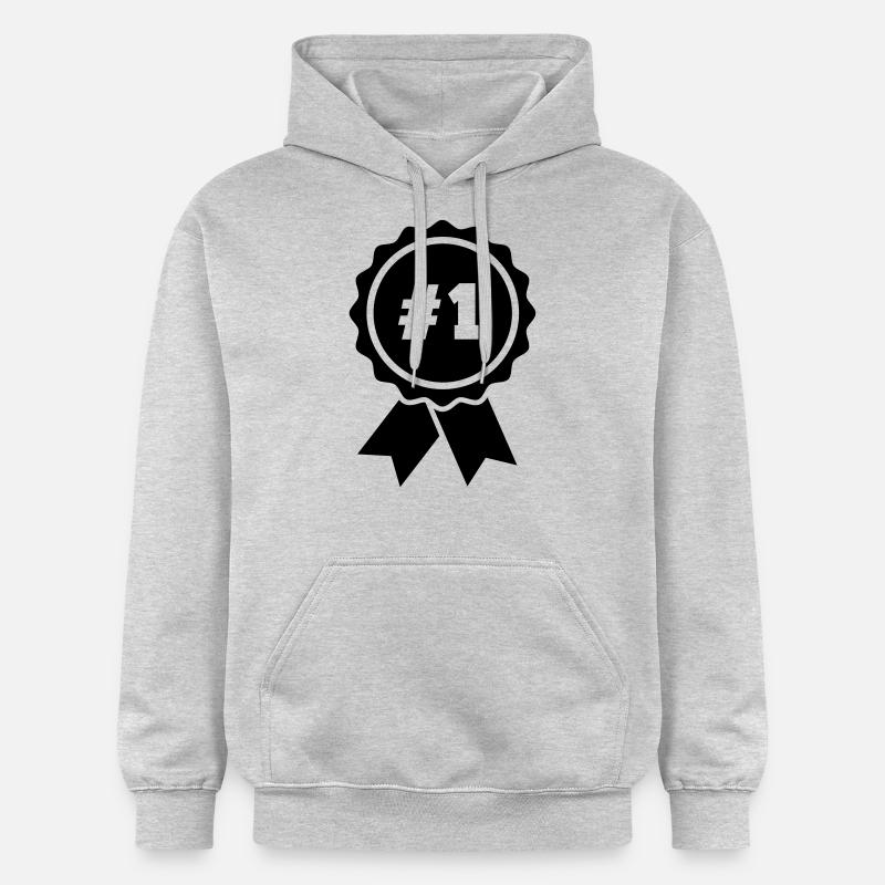 Medaille - Gildan Unisex Softstyle® Midweight Hoodie - Hellgrau meliert