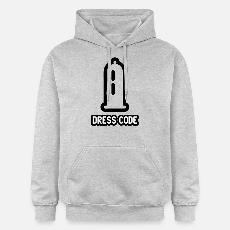 dresscode1 blak - Sweat à capuche Softstyle® Gildan Unisexe - gris clair chiné
