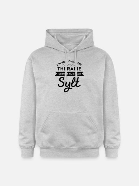 Therapie Sylt - Gildan Unisex Softstyle® Midweight Hoodie - light heather grey