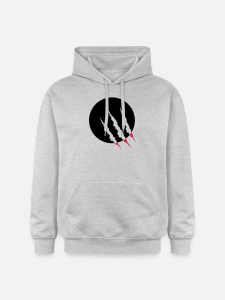 krallen_02 - Gildan Unisex Softstyle® Midweight Hoodie - light heather grey