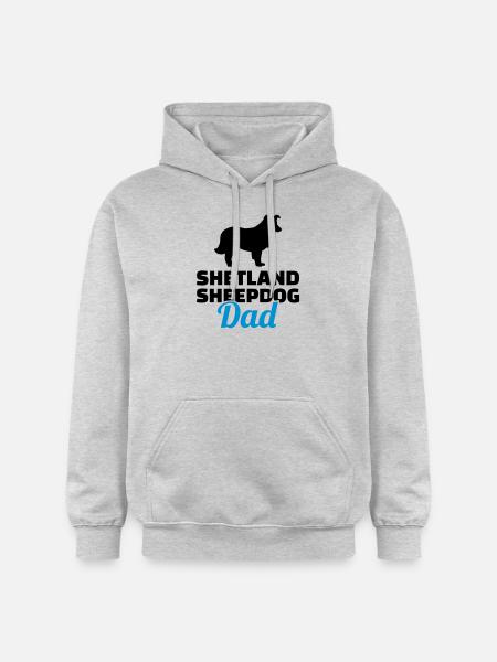 Shetland Sheepdog - Gildan Unisex Softstyle® Midweight Hoodie - light heather grey