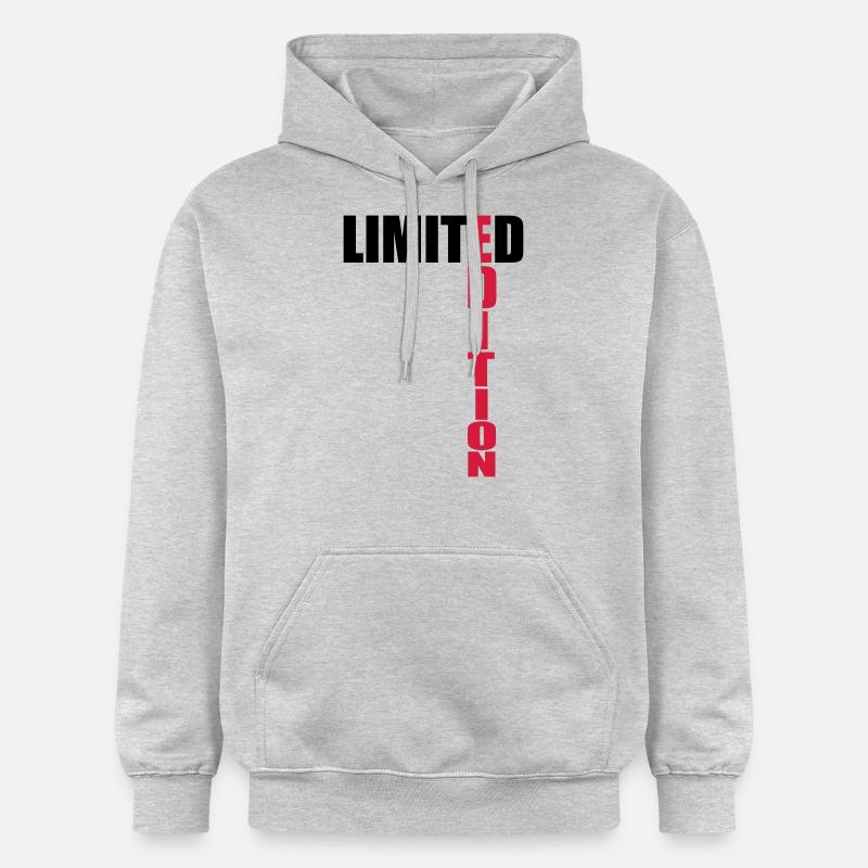 Limited Edition Text Logo - Sweat à capuche Softstyle® Gildan Unisexe - gris clair chiné
