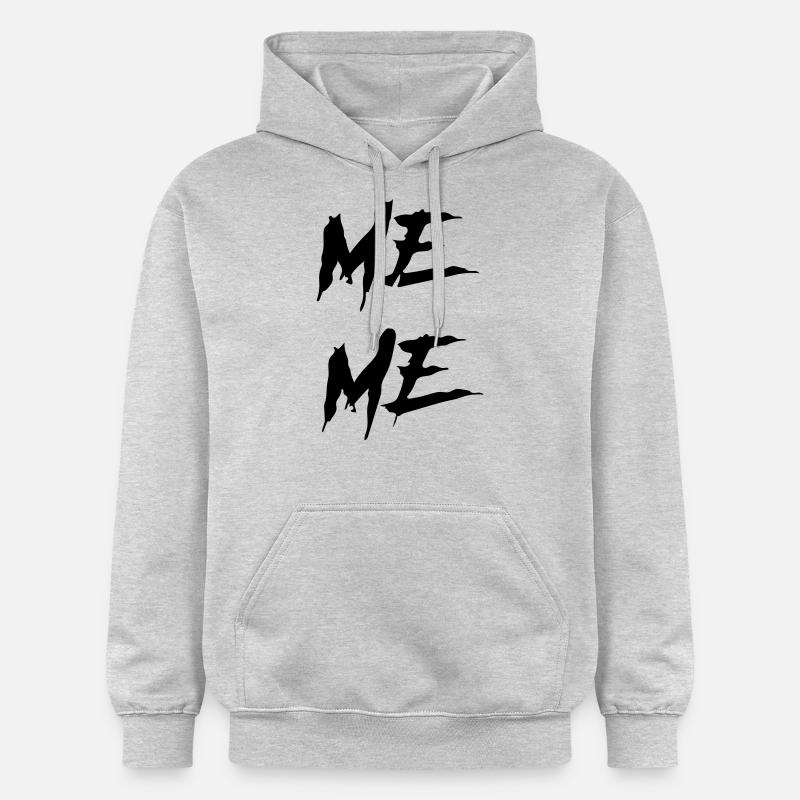 moi moi - Sweat à capuche Softstyle® Gildan Unisexe - gris clair chiné