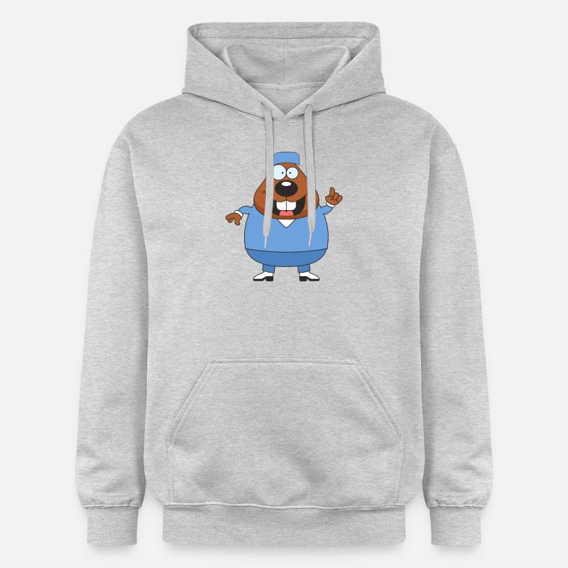 doc32 - Sweat à capuche Softstyle® Gildan Unisexe - gris clair chiné