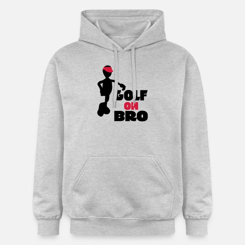 golf - Sweat à capuche Softstyle® Gildan Unisexe - gris clair chiné