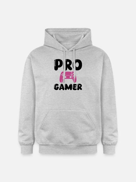 Pro Gamer 1 - Gildan Unisex Softstyle® Midweight Hoodie - light heather grey