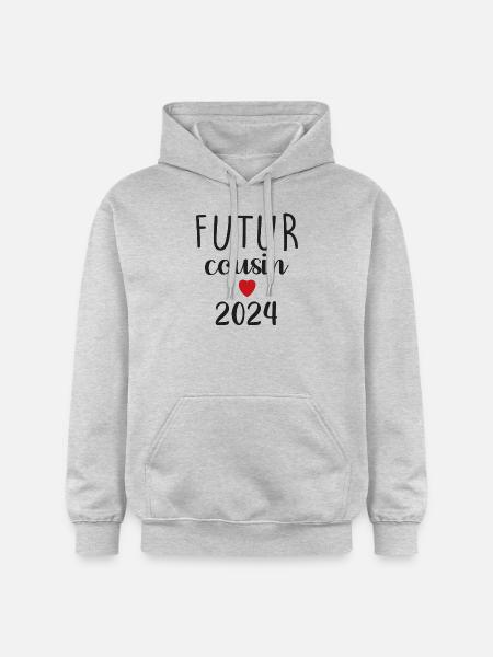 Future Cousin - 2024 - Gildan Unisex Softstyle® Midweight Hoodie - light heather grey