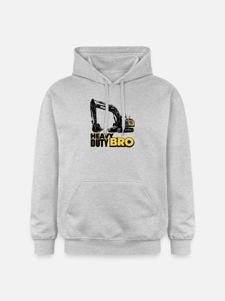 Schwerlastbetrieb - Gildan Unisex Softstyle® Midweight Hoodie - Hellgrau meliert