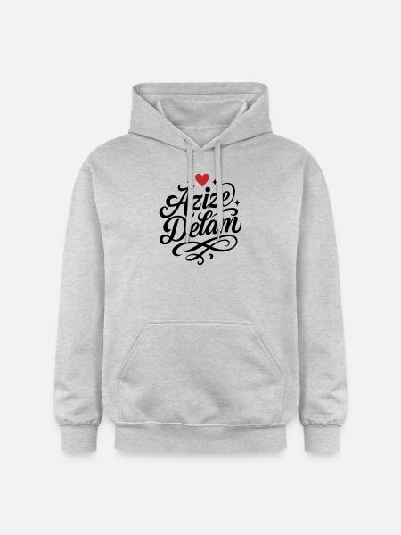 Azize, Delam, Persian, Iran - Gildan Unisex Softstyle® Midweight Hoodie - light heather grey