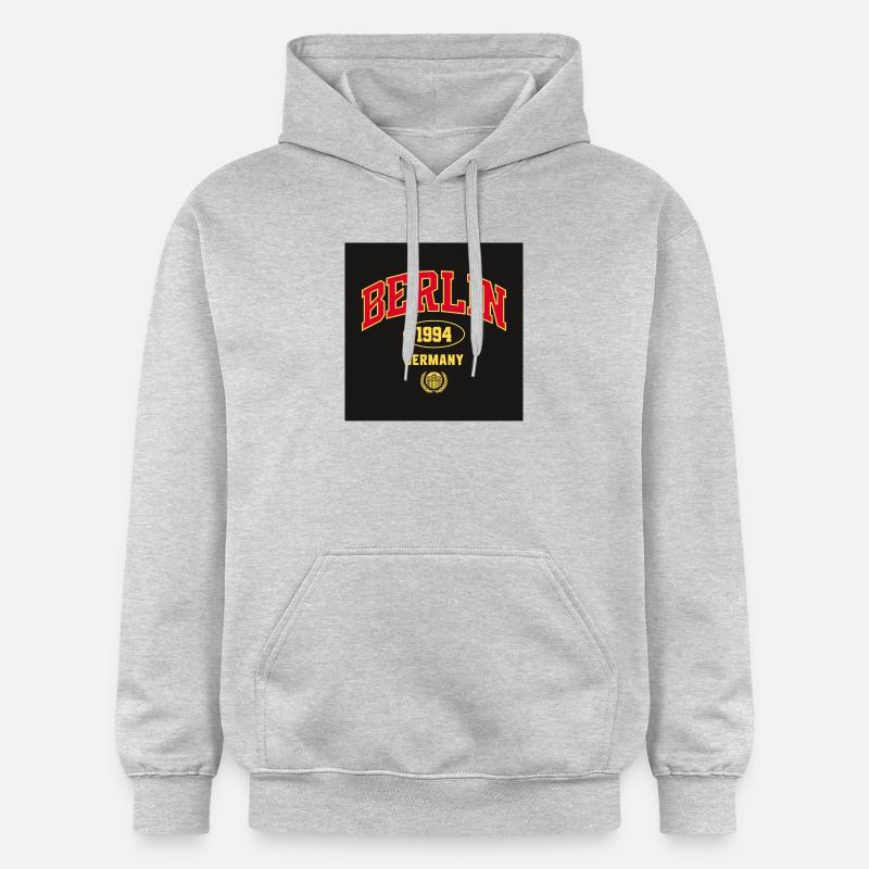 Berlin Retro 1994 Allemagne - Sweat à capuche Softstyle® Gildan Unisexe - gris clair chiné