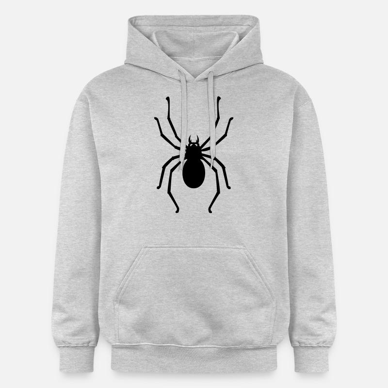 araignee - Sweat à capuche Softstyle® Gildan Unisexe - gris clair chiné