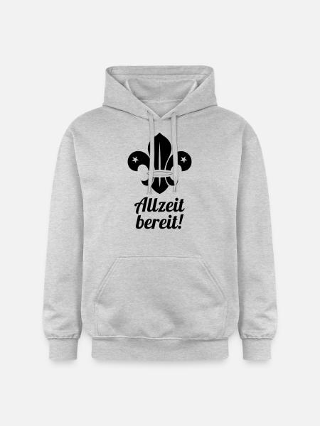 scout / scouting / scoutisme / guide - Sweat à capuche Softstyle® Gildan Unisexe - gris clair chiné