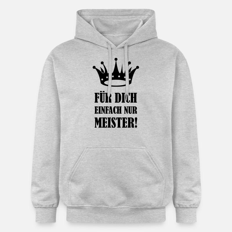 Pour vous, maîtrisez tout simplement - Sweat à capuche Softstyle® Gildan Unisexe - gris clair chiné