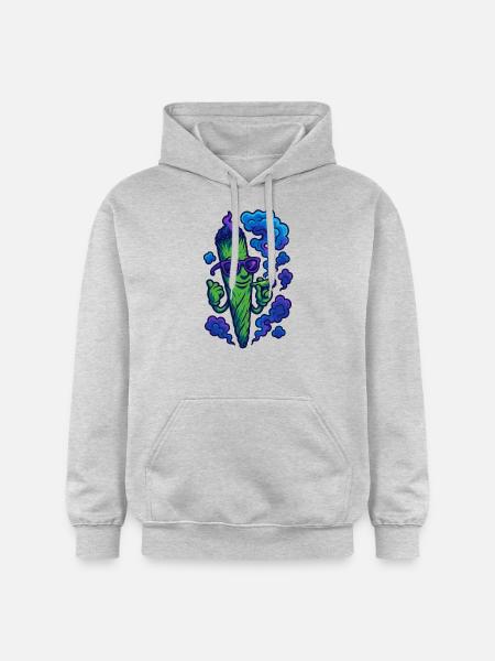 Joint Venture - Gildan Unisex Softstyle® Midweight Hoodie - Hellgrau meliert