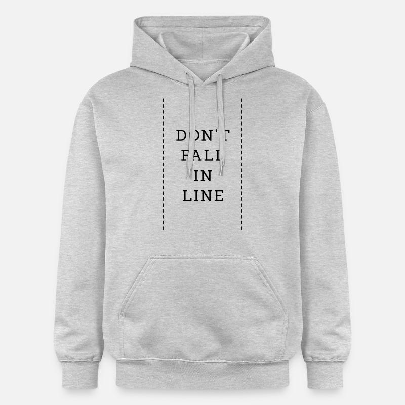 Ne faites pas le lien - Sweat à capuche Softstyle® Gildan Unisexe - gris clair chiné