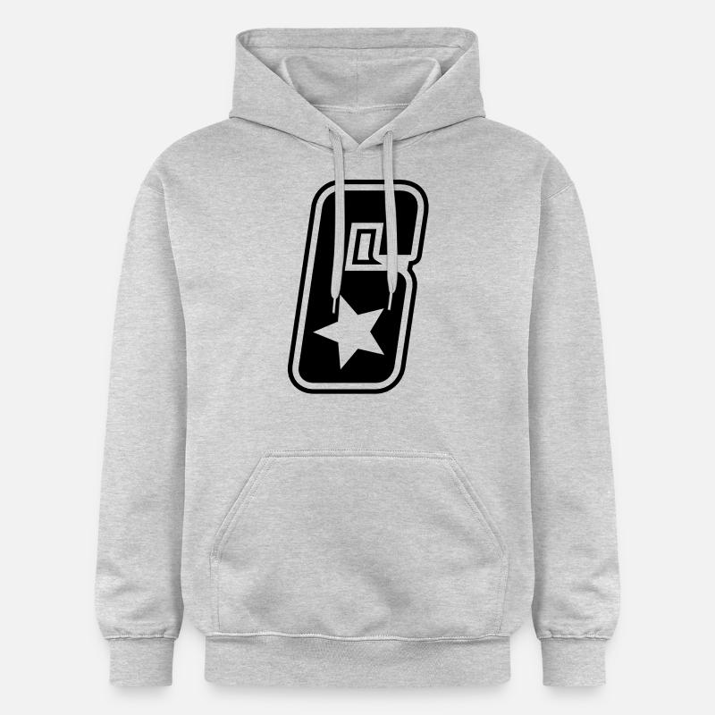 N ° 6 - Sweat à capuche Softstyle® Gildan Unisexe - gris clair chiné