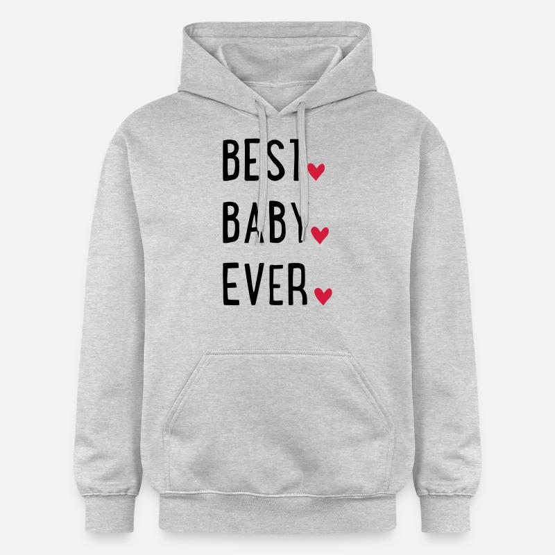 bébé - Sweat à capuche Softstyle® Gildan Unisexe - gris clair chiné