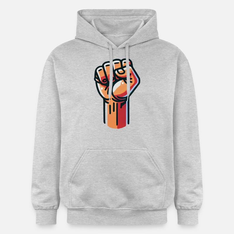 Faust Bande dessinée - Sweat à capuche Softstyle® Gildan Unisexe - gris clair chiné