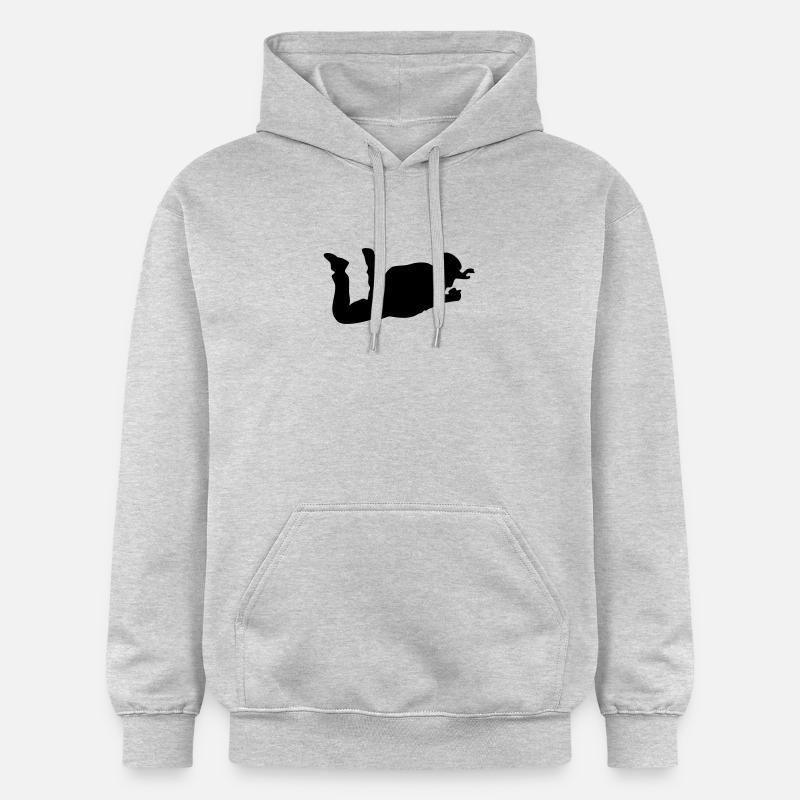 Cavalier - Sweat à capuche Softstyle® Gildan Unisexe - gris clair chiné