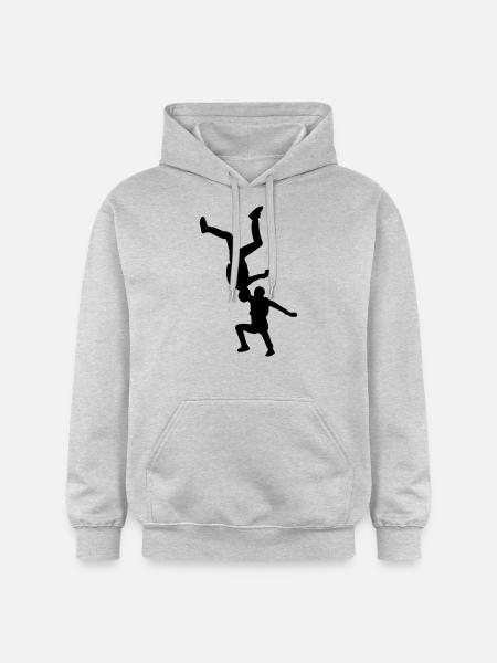 Freefly - Gildan Unisex Softstyle® Midweight Hoodie - Hellgrau meliert