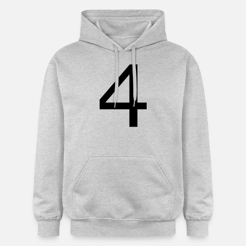 4 - Sweat à capuche Softstyle® Gildan Unisexe - gris clair chiné