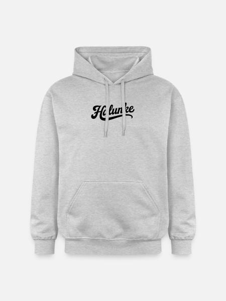 Halunke - Gildan Unisex Softstyle® Midweight Hoodie - Hellgrau meliert