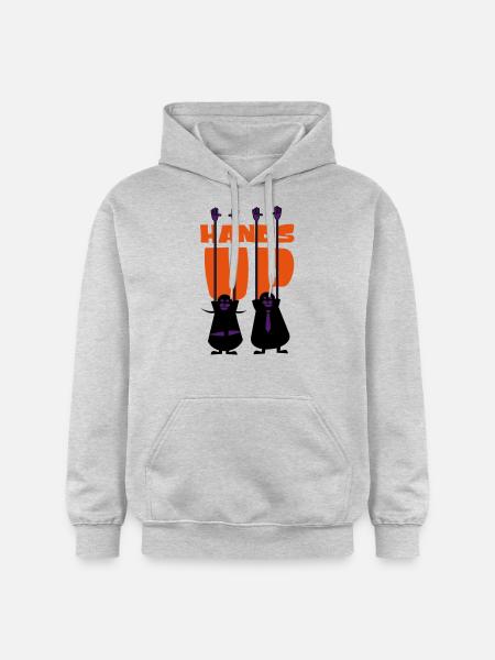 Hands-up - Gildan Unisex Softstyle® Midweight Hoodie - light heather grey