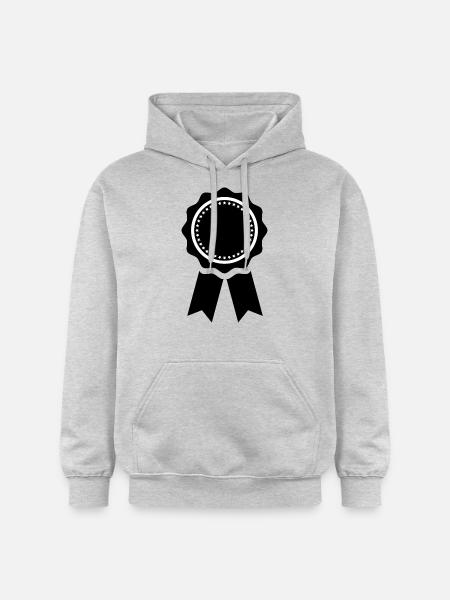Medal award gift gift idea - Gildan Unisex Softstyle® Midweight Hoodie - light heather grey