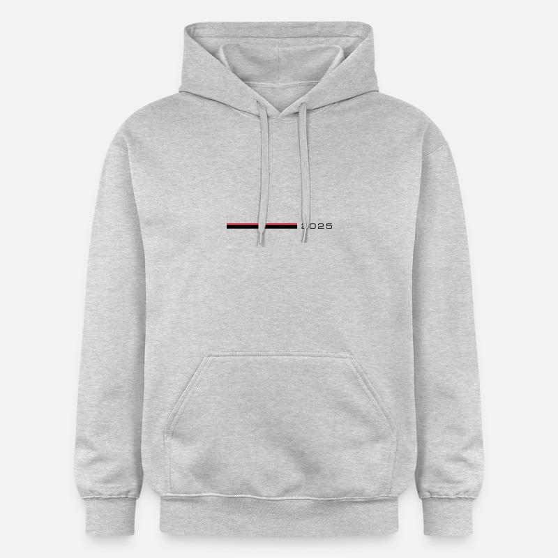 2025 Accident vasculaire cérébral - Sweat à capuche Softstyle® Gildan Unisexe - gris clair chiné