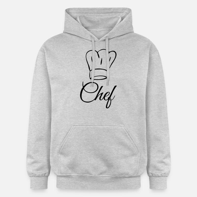 Küchenchef Koch Chef - Sweat à capuche Softstyle® Gildan Unisexe - gris clair chiné