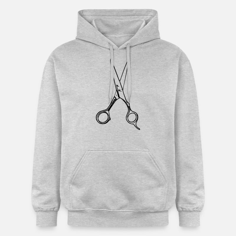 Ciseaux - Sweat à capuche Softstyle® Gildan Unisexe - gris clair chiné