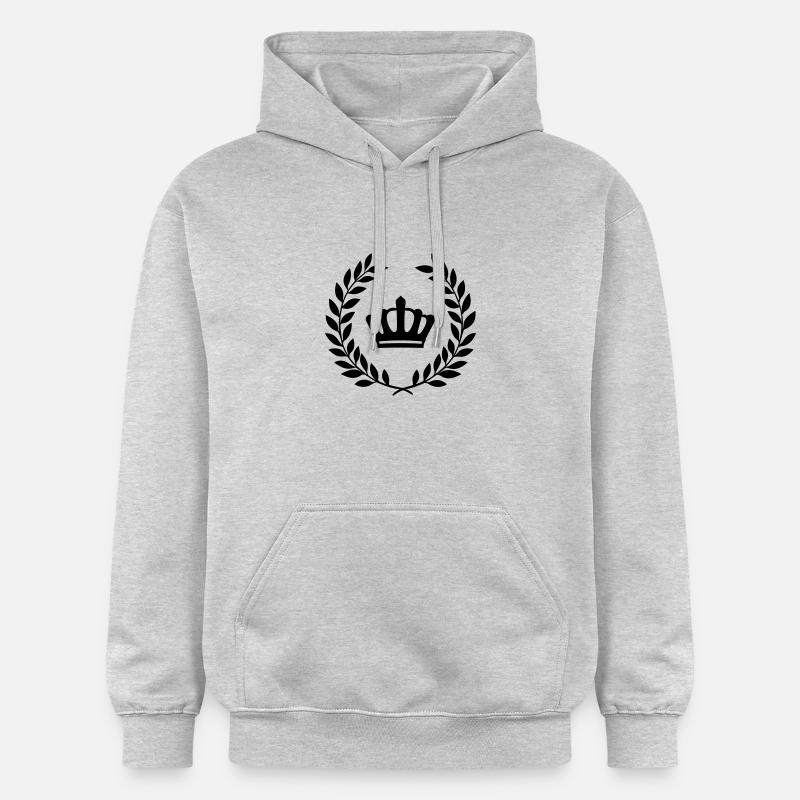 Couronne de laurier - Sweat à capuche Softstyle® Gildan Unisexe - gris clair chiné