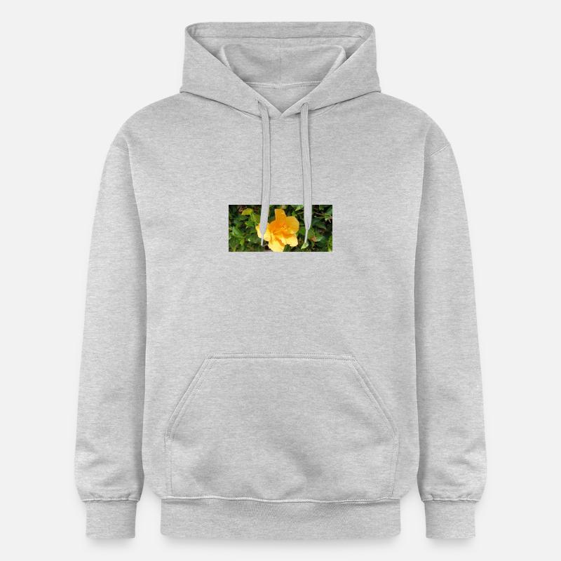 Flore canarienne - Sweat à capuche Softstyle® Gildan Unisexe - gris clair chiné