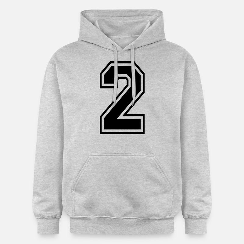 2 - Sweat à capuche Softstyle® Gildan Unisexe - gris clair chiné