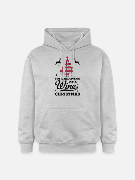 Weihnachten - Gildan Unisex Softstyle® Midweight Hoodie - Hellgrau meliert