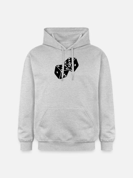 Dice 5er Pash - Five-piece - Gildan Unisex Softstyle® Midweight Hoodie - light heather grey