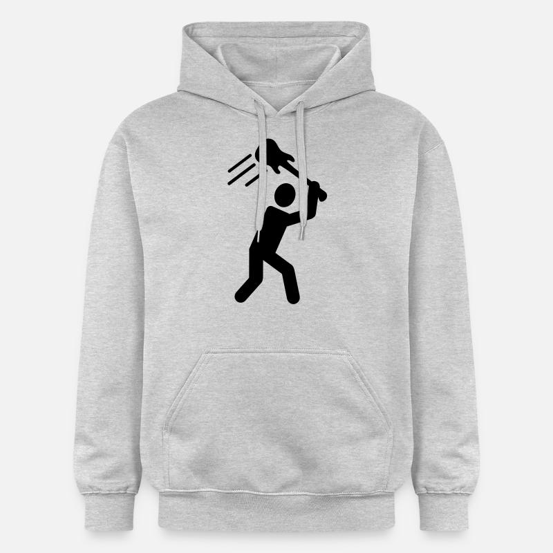 Rock - Sweat à capuche Softstyle® Gildan Unisexe - gris clair chiné