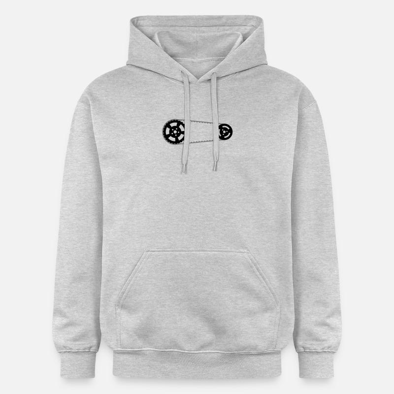 Timing - Sweat à capuche Softstyle® Gildan Unisexe - gris clair chiné